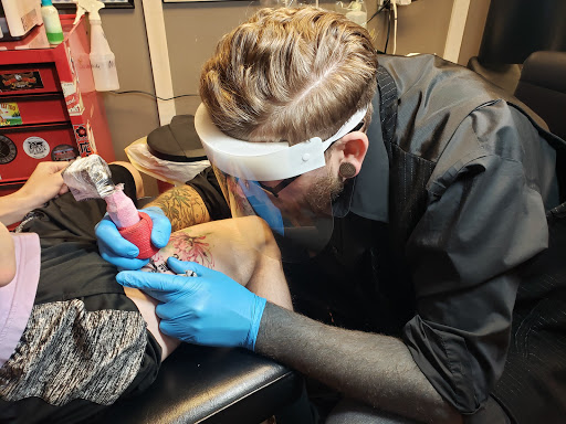 Tattoo Shop «The Greater Good Tattoo», reviews and photos, 105 E High St, Ashley, OH 43003, USA