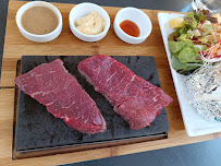 Steak du Restaurant L'Art'Doise - Cuisson sur pierre à Dole - n°9