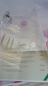 Pizzeria Ristorante Don Camillo e Peppone à Gleisweiler (le menu)