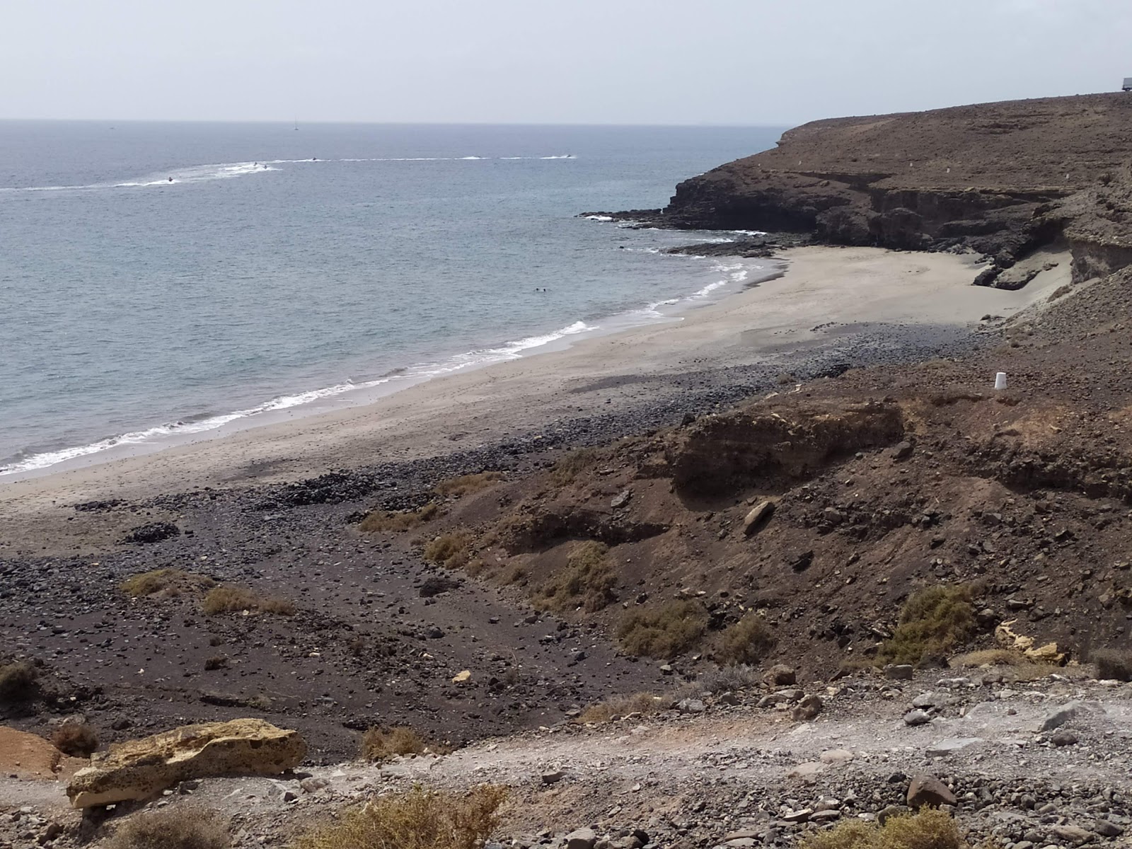 Zdjęcie Playa de La Senora z powierzchnią turkusowa czysta woda