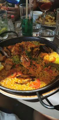 Paella du Restaurant L'Aquarelle à Collioure - n°5