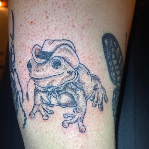 Explore sunset tattoo ideas, creative tattoo ideas in Cincinnati, available at Stag and Castle