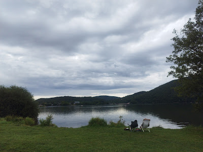 Plage Chambon lac à Chambon-sur-Lac