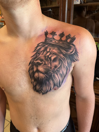 Explore bro tattoos ideas, creative tattoo ideas in South Padre Island, available at Seven Sparrows Tattoo