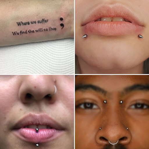 Explore mens infinity tattoo ideas, creative tattoo ideas in Elko, available at Tom Custom Tattoos and Body Piercing Studio