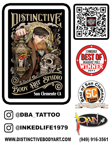 Explore death tattoos ideas, creative tattoo ideas in San Clemente, available at Distinctive Body Art Studio Tattoo & Piercing