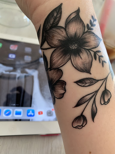 Explore emo anime tattoo ideas, creative tattoo ideas in Las Vegas, available at King Of Hearts Tattoo LV