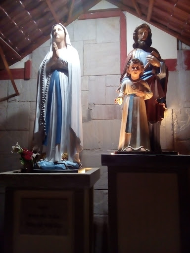 Imagen De Maria Inmaculada Y San Jose Obrero Con El Niño Jesus