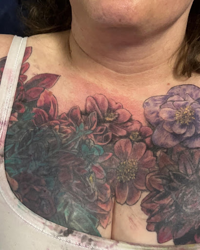 Explore flame tattoo ideas, creative tattoo ideas in Sunbury, available at Spot of Ink