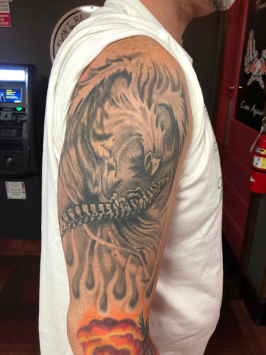 Explore fairy tail tattoo ideas, creative tattoo ideas in Bridgeport, available at Breaking skin tattoo and body piercing