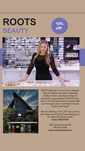 Beauty Supply Store «ROOTS the Beauty Underground», reviews and photos, 384 Forest Ave #9, Laguna Beach, CA 92651, USA