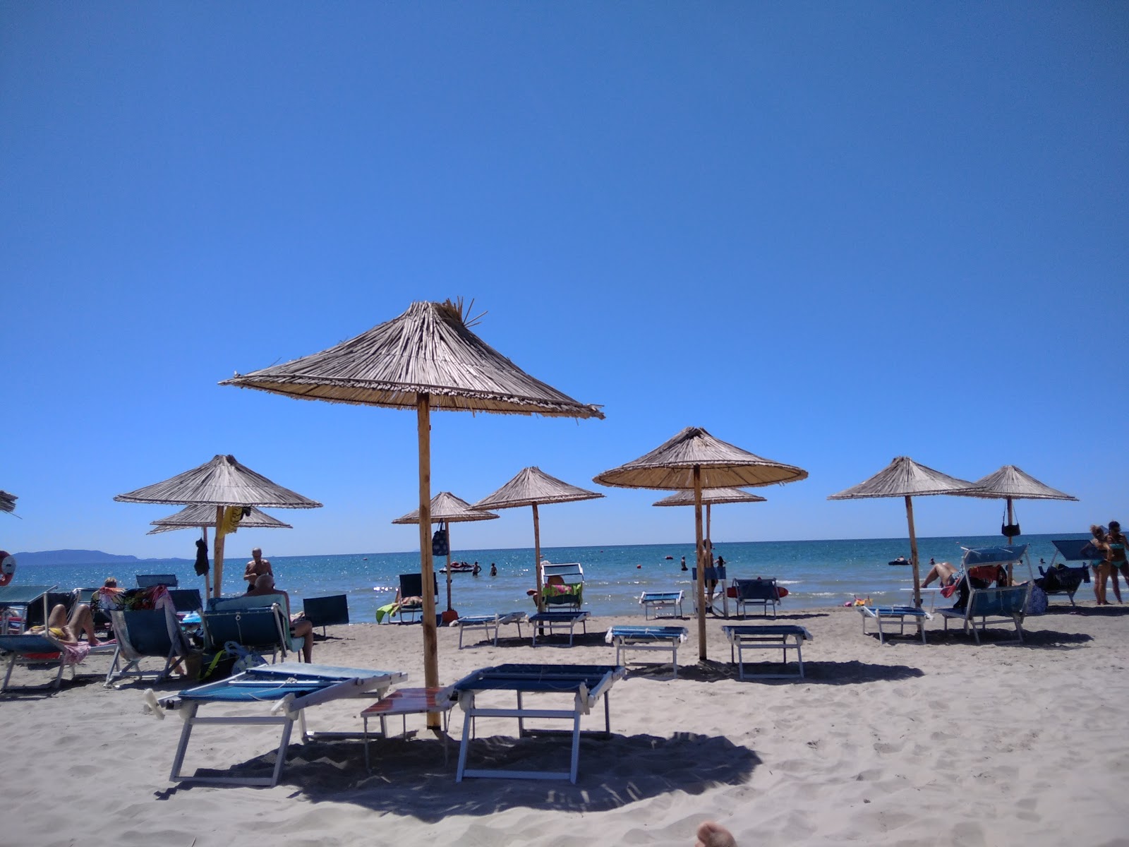 Foto van Spiaggia quagliodromo II met gemiddeld niveau van netheid