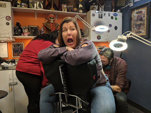 Tattoo Shop «Ageless Art Tattoo & Piercing», reviews and photos, 711 E Lewis and Clark Pkwy, Clarksville, IN 47129, USA