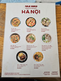 Restaurant Hanoï à Vitré menu