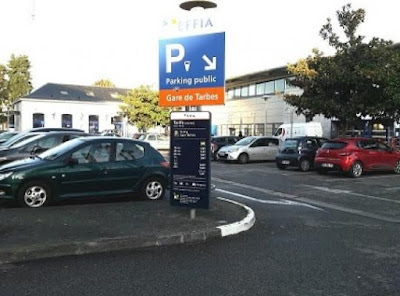 Parking gare de Tarbes horodateurs - EFFIA à Tarbes
