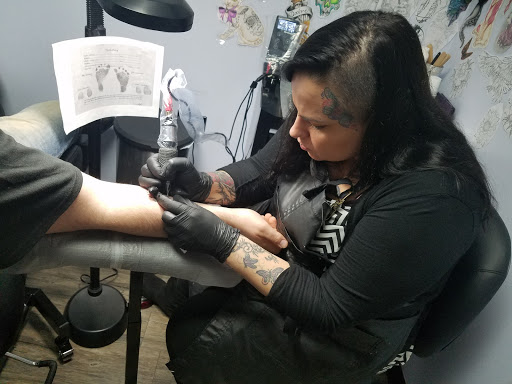 Explore halloween tattoos ideas, creative tattoo ideas in Knoxville, available at Archangel Custom Ink Tattoo & Piercing