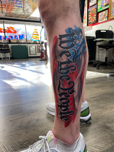 Explore bane tattoo ideas, creative tattoo ideas in Chesapeake, available at Electro Magnetic Tattoo Studio