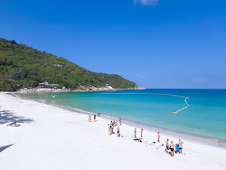 Photo de Plage de Haad Rin avec un rivage spacieux