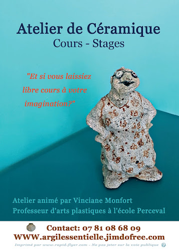 Atelier de céramique de Vinciane Monfort à Carrières-sur-Seine