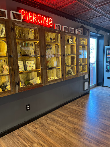 Explore butterfly flower tattoo ideas, creative tattoo ideas in Lees Summit, available at Crystal Point Body Piercing