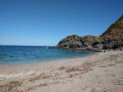 Foto von Aggeletou beach mit sehr sauber Sauberkeitsgrad