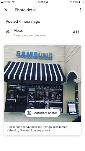Cell Phone Store «Cell Phone Repair Computer And Unlocks», reviews and photos, 4974 W Irlo Bronson Memorial Hwy, Kissimmee, FL 34746, USA