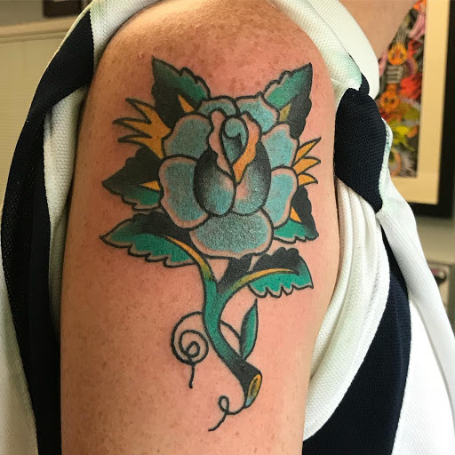 Explore chest tattoo ideas for men, creative tattoo ideas in Delmar, available at Resolute Tattoo