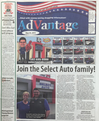 Used Car Dealer «Select Auto Sales and Service», reviews and photos, 455 Versailles Rd, Frankfort, KY 40601, USA