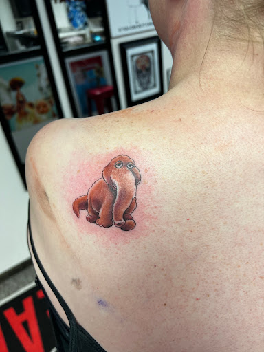 Explore women leg tattoo ideas, creative tattoo ideas in Jefferson, available at Slammin Ink Tattoo