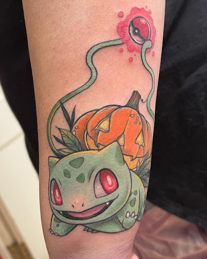 Explore outdoorsman tattoo ideas, creative tattoo ideas in Fargo, available at Fever Dream Tattoo