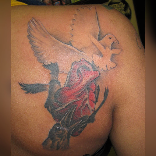 Explore tattoo ideas for a mother and two daughters, creative tattoo ideas in Savannah, available at Tatlyfe Studios