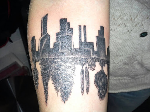 Explore michelangelo tattoo ideas, creative tattoo ideas in Bellevue, available at Skin and Soul Tattoo & Piercing