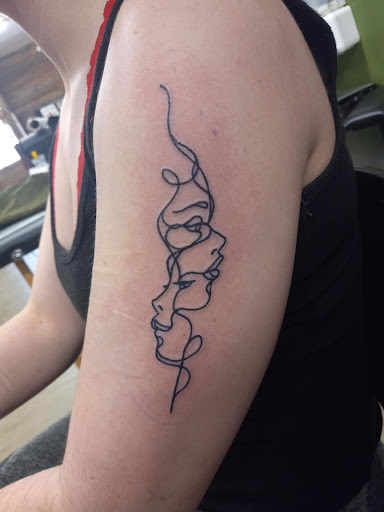 Explore asian dragon tattoo ideas, creative tattoo ideas in Spencer, available at Youngs Tattoo