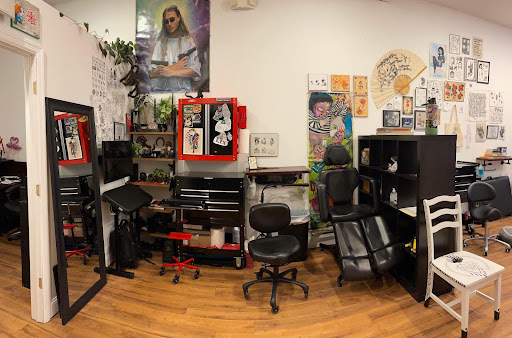 Explore camino tattoo ideas, creative tattoo ideas in Philadelphia, available at The Dahlia Collective