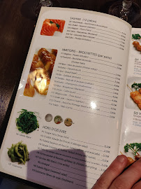 Oi Sushi à Paris menu