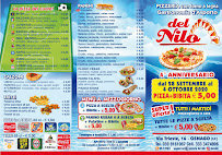Menu du Pizzeria Del Nilo à Osnago
