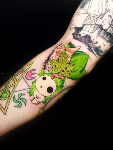 Explore hello kitty tattoo ideas, creative tattoo ideas in Pittsburgh, available at Human Canvas Tattoo & Piercing Pgh