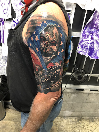 Explore raven tattoo ideas, creative tattoo ideas in Conroe, available at Nicoles Tattoos and Piercings