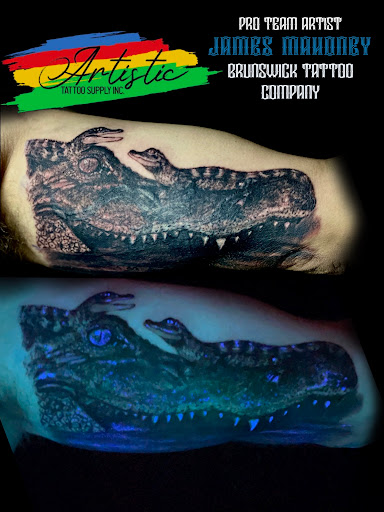 Explore small cross tattoo ideas, creative tattoo ideas in Brunswick, available at Brunswick Tattoo Company