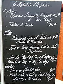 Bistrot de l'imprevu à Compiègne menu