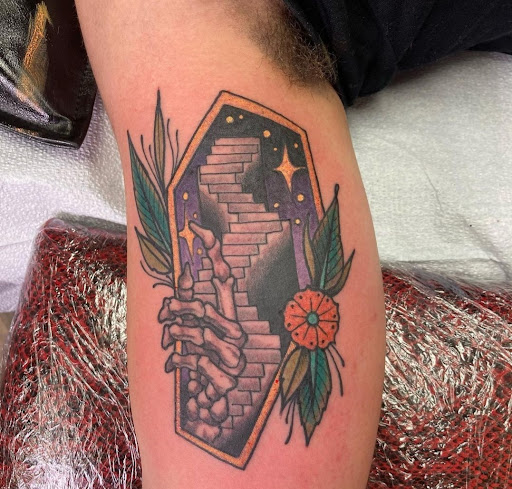 Explore pickle tattoo ideas, creative tattoo ideas in Monroe Township, available at Ink Therapy Tattoo