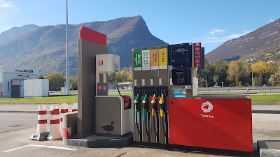 Station Service Total à Voreppe