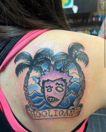 Explore slot machine tattoo ideas, creative tattoo ideas in Rehoboth Beach, available at Homeward Tattoo and Body Piercing