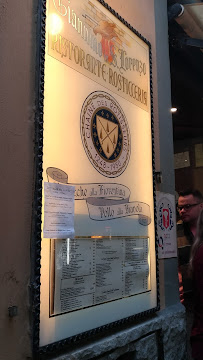 Giannino in San Lorenzo à Florence menu