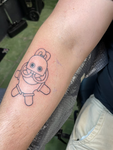 Explore baphomet tattoo ideas, creative tattoo ideas in Saint Petersburg, available at Cthulhu Tattoo & Body Piercing