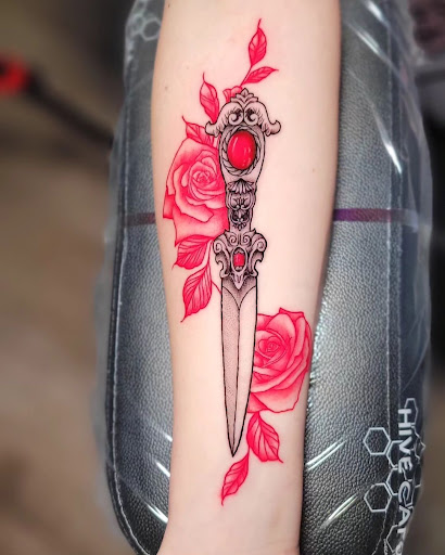 Explore tattoos on face ideas, creative tattoo ideas in Ocala, available at The Tattoo Gallery of Ocala LLC