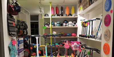 Neon Box Scooter Shop