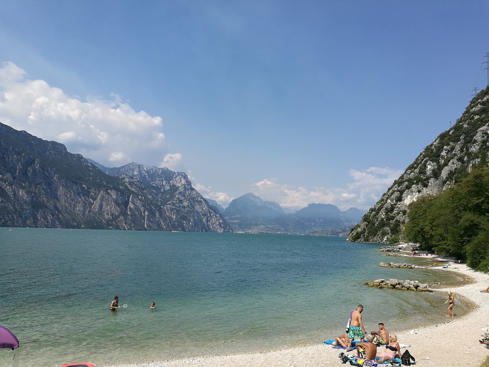 Foto di Spiaggia Baitone con molto pulita livello di pulizia