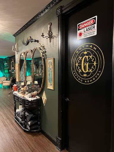 Explore guy leg tattoo ideas, creative tattoo ideas in Brooklyn, available at Gotham Tattoo Removal