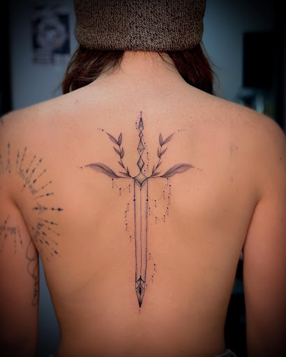 Explore number 23 tattoo ideas, creative tattoo ideas in Morris, available at Purple Monkey Tattoo and Body Piercings